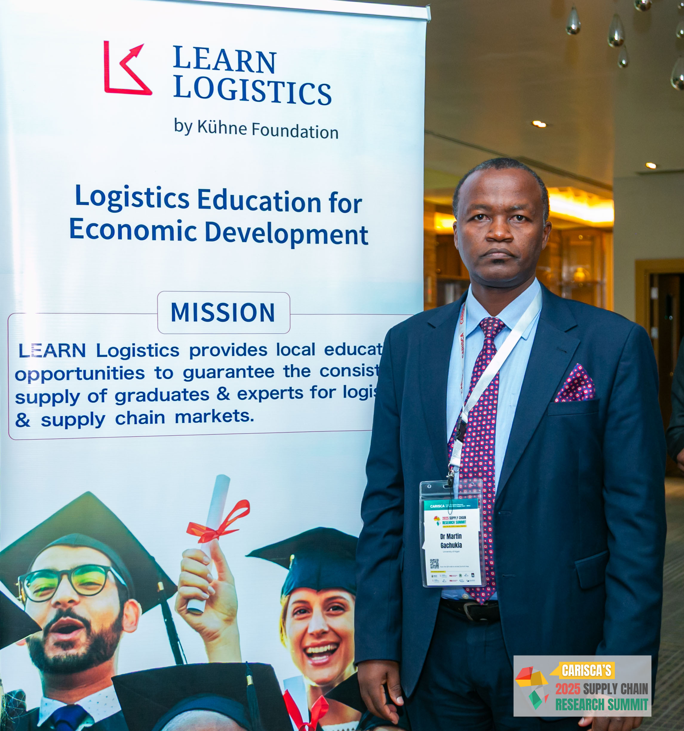 Supply Chain Research Summit - Dr. Gachukia presenting